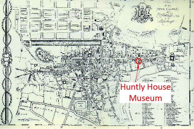location of Huntly House