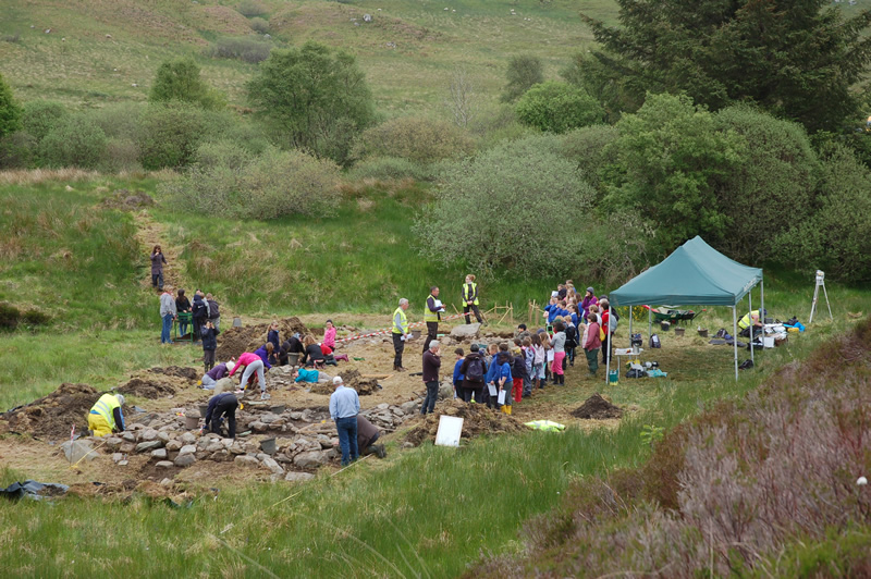 The Tigh Caol excavation