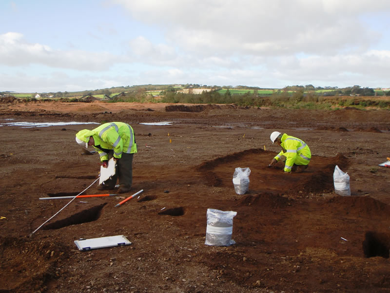 Excavations at Snabe Quarry