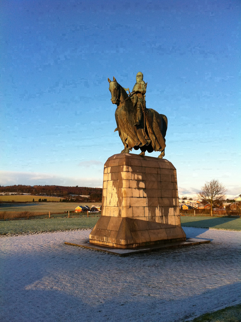 The Robert the Bruce Monument © GUARD Archaeology