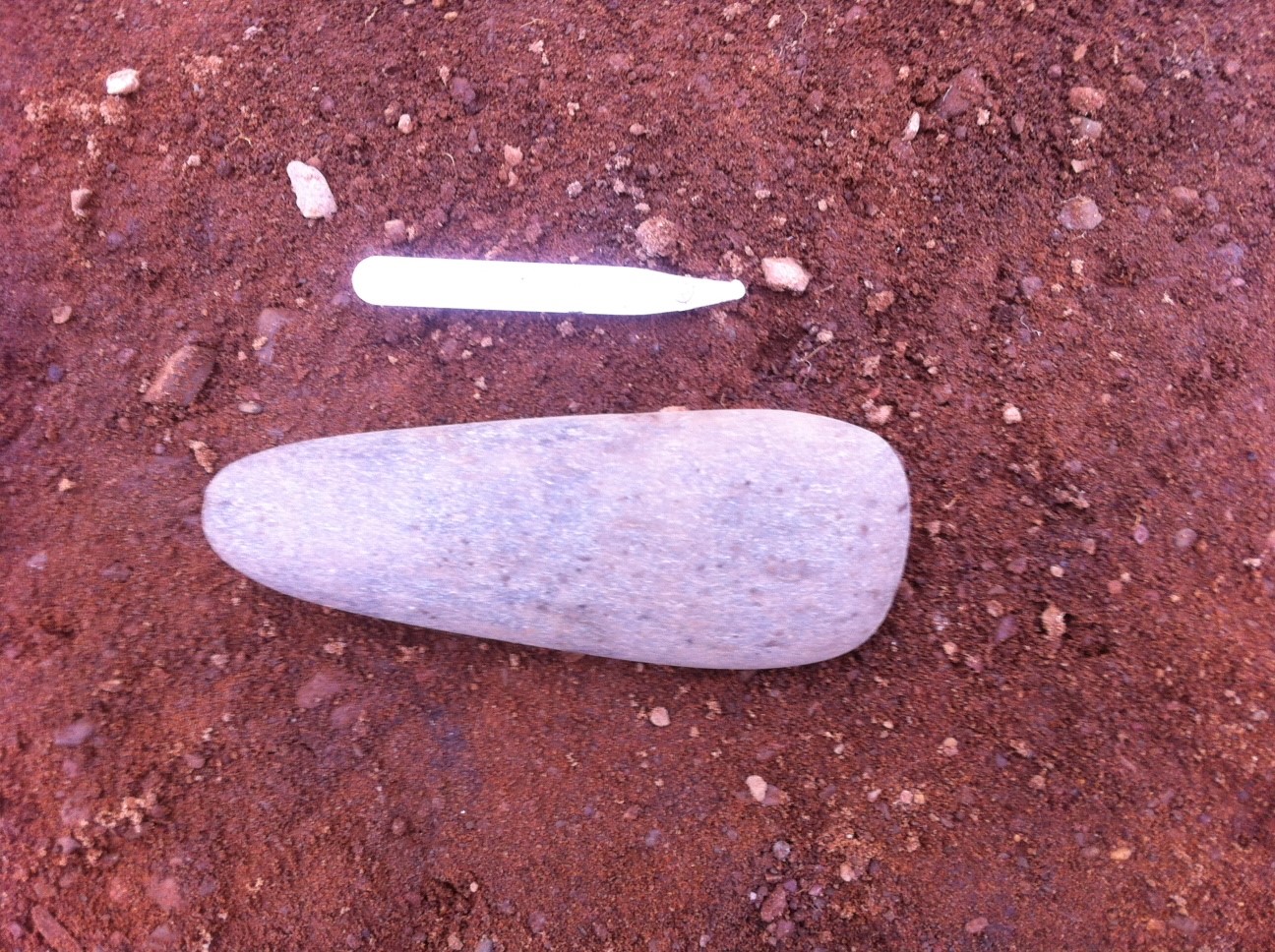 Analysis of a Neolithic stone axe