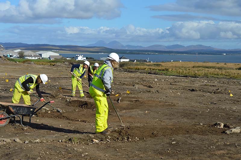 Evcavations at Coultorsay, Islay