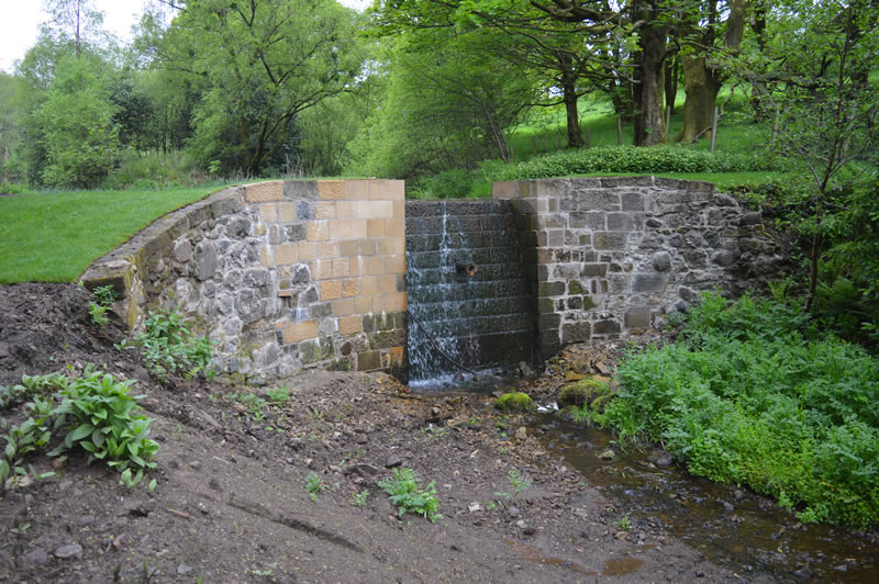 Upper Cascade at Semple before conservation
